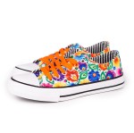 TRAMPKI KRÓTKIE FOLK - WZORY ŁOWICKIE - BIAŁE