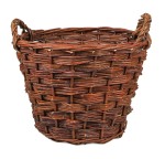Kosz wiklinowy 20 l Na Choinkę na Drewno 35x35x27/31 cm