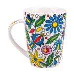 KUBEK FOLK 420 ML - WZORY KASZUBSKIE