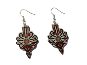 DREWNIANE KOLCZYKI FOLK - GÓRALSKA PARZENICA