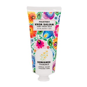 BALSAM KREM DO RĄK 100ml FOLK RUMIANEK - ŁOWICKI BIAŁY