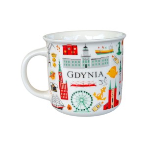 Kubek 350 ml - Trójmiasto Symbole