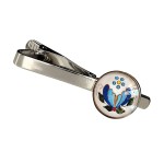 Spinka do krawata Folk - Wzory Kaszubskie - Palmeta