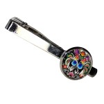 Spinka do krawata Folk - Koguty łowickie