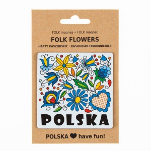 Magnes na lodówkę - wzory kaszubskie