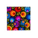 Serwetki papierowe folk z wzorami łowickimi - czarne